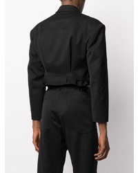 Мужской черный пиджак от Ambush