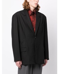 Мужской черный пиджак от Ambush