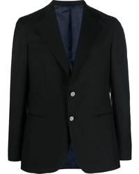 Мужской черный пиджак от D4.0