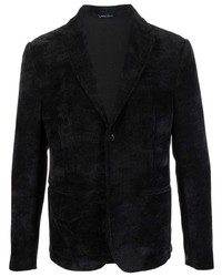 Мужской черный пиджак от Daniele Alessandrini