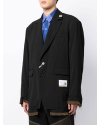 Мужской черный пиджак от Maison Mihara Yasuhiro