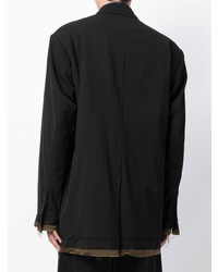 Мужской черный пиджак от Maison Mihara Yasuhiro