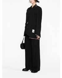 Мужской черный пиджак от Maison Mihara Yasuhiro