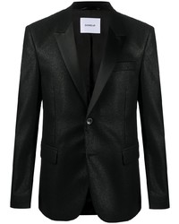 Мужской черный пиджак от Dondup