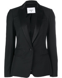 Женский черный пиджак от Dondup