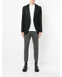 Мужской черный пиджак от Comme Des Garçons Vintage