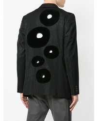 Мужской черный пиджак от Comme Des Garçons Vintage