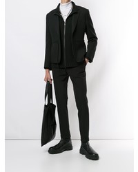 Мужской черный пиджак от Random Identities