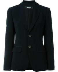 Женский черный пиджак от Dsquared2