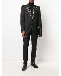 Мужской черный пиджак от Just Cavalli