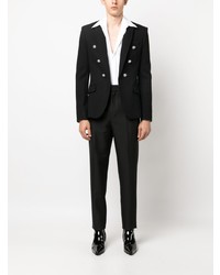 Мужской черный пиджак от Balmain