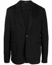 Мужской черный пиджак от Emporio Armani