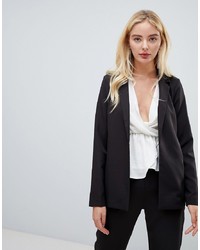 Женский черный пиджак от Fashion Union