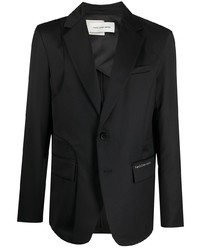 Мужской черный пиджак от Feng Chen Wang