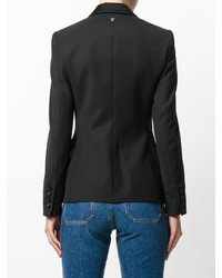 Женский черный пиджак от Dondup