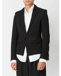 Мужской черный пиджак от Cedric Jacquemyn