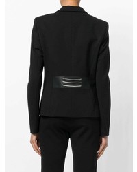 Женский черный пиджак от Versace Jeans