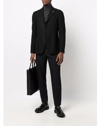 Мужской черный пиджак от Lardini