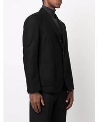 Мужской черный пиджак от Lardini