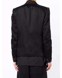 Мужской черный пиджак от Julius