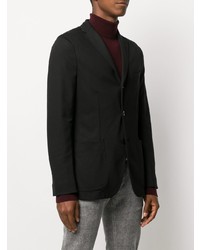 Мужской черный пиджак от Boglioli