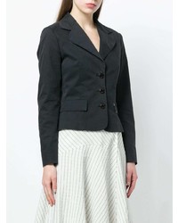 Женский черный пиджак от Emilio Pucci Vintage