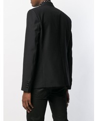 Мужской черный пиджак от Saint Laurent