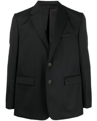 Мужской черный пиджак от Fumito Ganryu