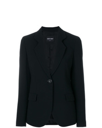 Женский черный пиджак от Giorgio Armani