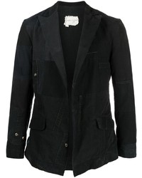 Мужской черный пиджак от Greg Lauren