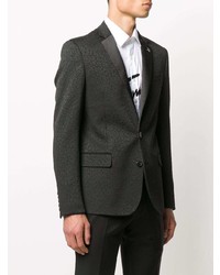 Мужской черный пиджак от John Richmond