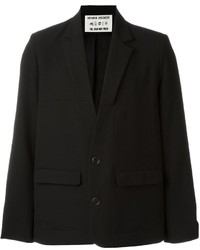 Мужской черный пиджак от Henrik Vibskov