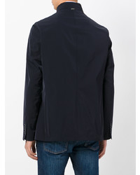 Мужской черный пиджак от Herno