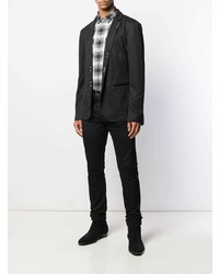 Мужской черный пиджак от John Varvatos