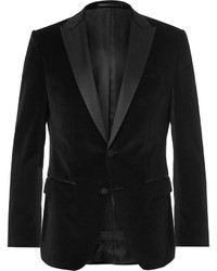 Мужской черный пиджак от Hugo Boss