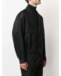 Мужской черный пиджак от Ambush
