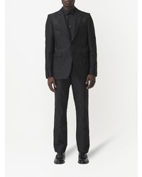 Мужской черный пиджак от Burberry