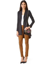 Женский черный пиджак от Alice + Olivia