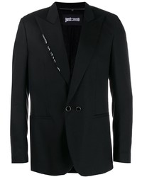Мужской черный пиджак от Just Cavalli