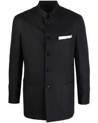Мужской черный пиджак от Kiton