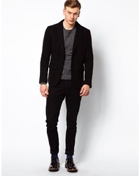 Мужской черный пиджак от John Varvatos