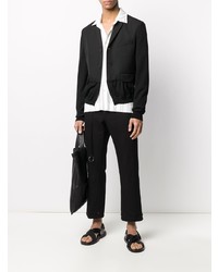 Мужской черный пиджак от Haider Ackermann