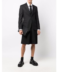 Мужской черный пиджак от Versace