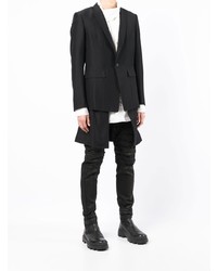 Мужской черный пиджак от Julius