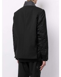 Мужской черный пиджак от Sacai
