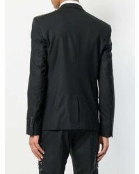 Мужской черный пиджак от Les Hommes