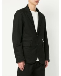 Мужской черный пиджак от Makavelic