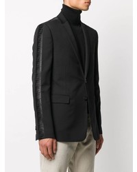 Мужской черный пиджак от Fendi