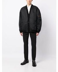 Мужской черный пиджак от Raf Simons