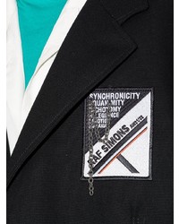 Мужской черный пиджак от Raf Simons